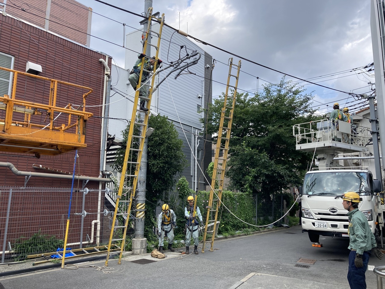 車輪に乗ったところ