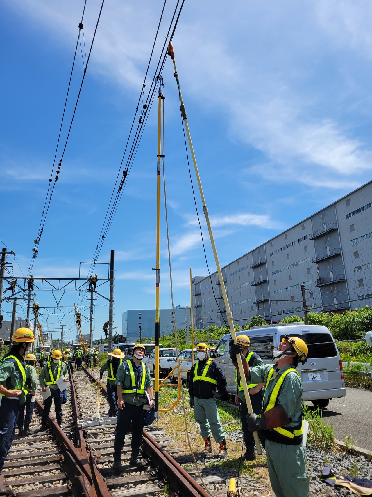 検電接地訓練