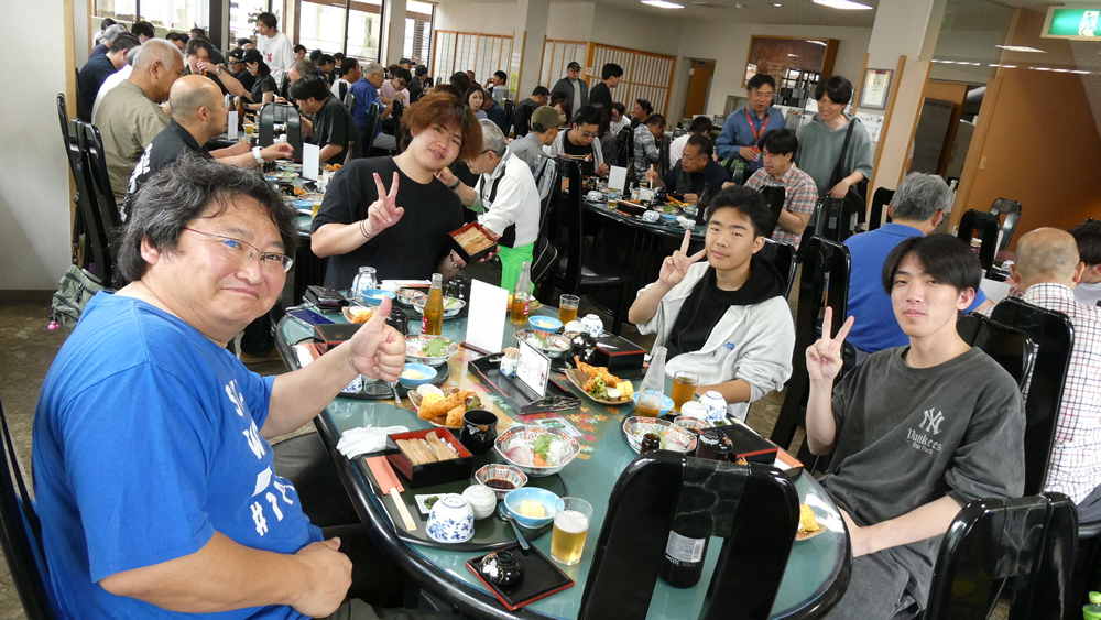 宮島で昼食